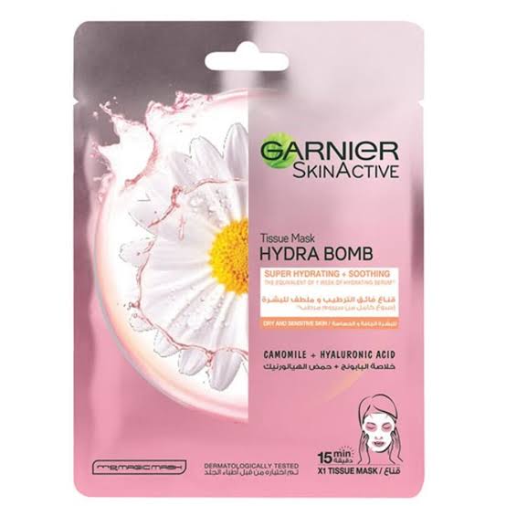 Garnier Hydrabomb Tissue Mask Chamomile 30g